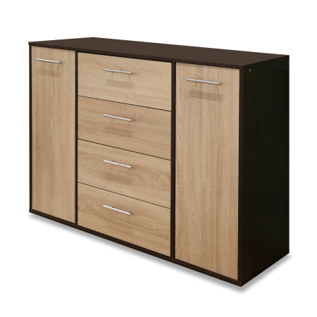 Комод БН-174-02 (1200) дуб венге/дуб сонома