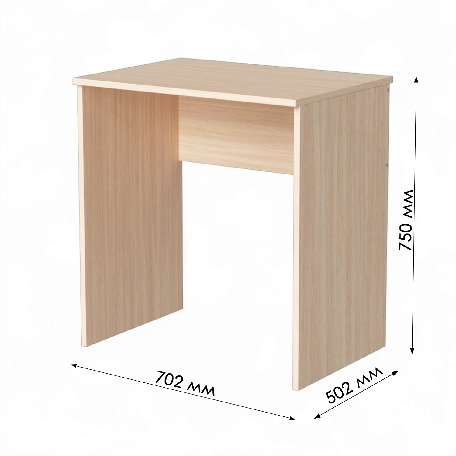 Стол компьютерный БН-185 - 01 Дуб млечный Стол компьютерный БН-185 - 01 Дуб млечный