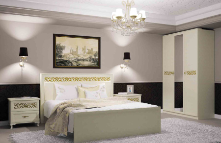 Ливадия Л3 Тумба прикроватная лам.белый Ливадия Л3 Тумба прикроватная лам.белый