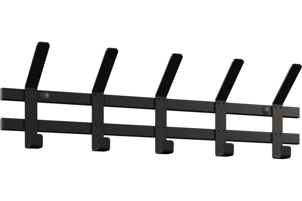 Вешалка Торонто 5 металл Черный*580