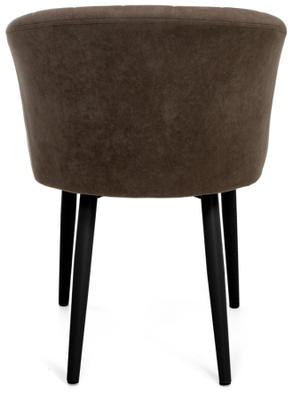 Стул Верона ,Т173- капучино+нога 2R38 (черный)