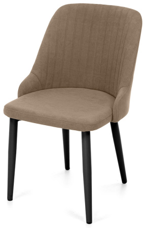 Стул Даниэлла Т184 кофе с молоком+нога 1R38 черный