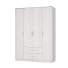 Шкаф Титан 4дв Ясень белый