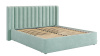 Ева Кровать 1600*2000 с основанием/Мята велюр