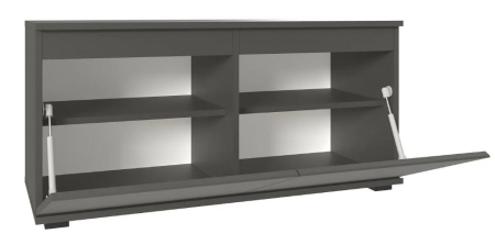 STARK Прихожая тумба для обуви ПТ-100 / Серый Графит