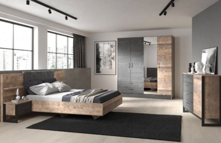 Кровать с основанием HUGO 160х200