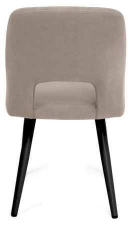 Стул кухонный Скалли Бежевый + нога 1R321(черный)