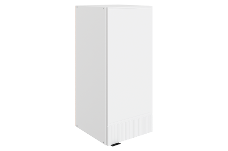 БАРИСТА Шкаф навесной L300 H720 (1 дв.гл) ПРАВЫЙ) (белый/милк матовый) 