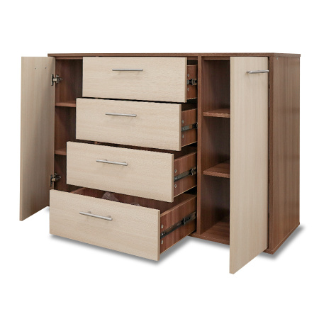 Комод БН-174-02 (1200) ясень шимо/дуб млечный