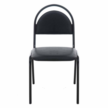 Стул Стандарт/Кожа иск., pv,1(черный)