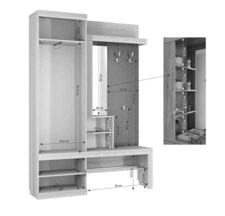 Прихожая "Алекс"