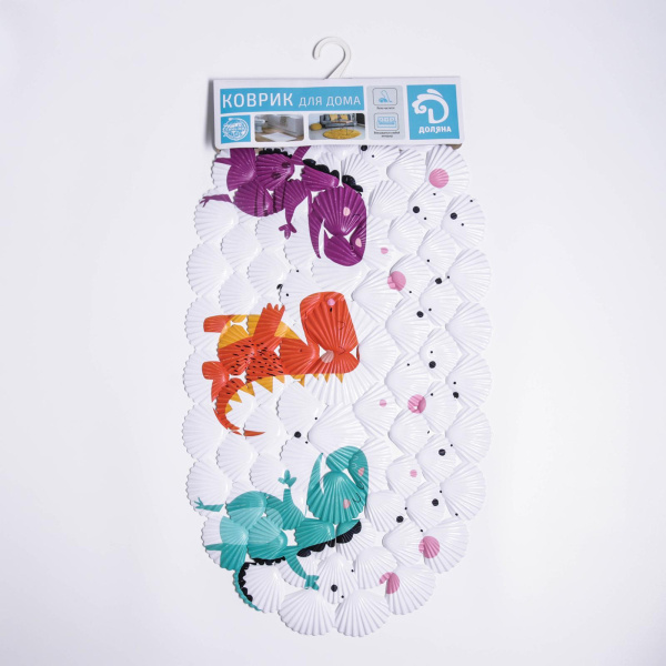 SPA-коврик для ванны 38х68 см "Драконы"    5407205