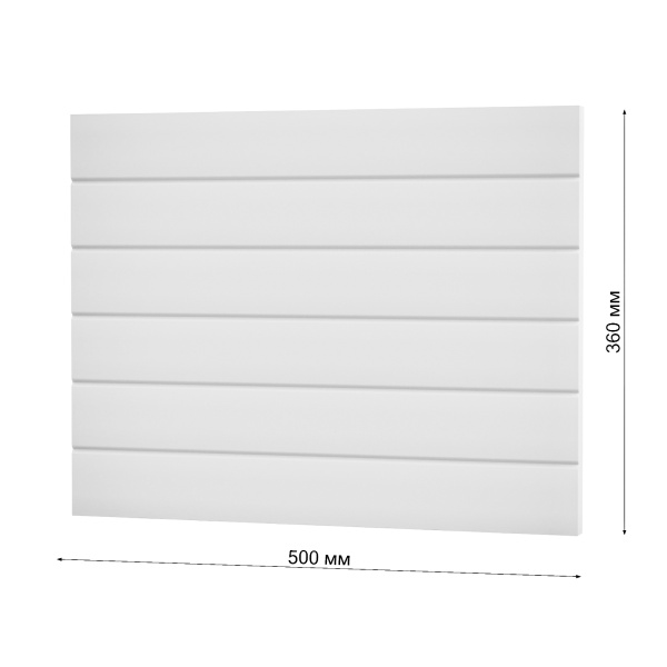 Фасад Софт Тач БЕЛЫЙ h = 360 * 500   /  Бомон