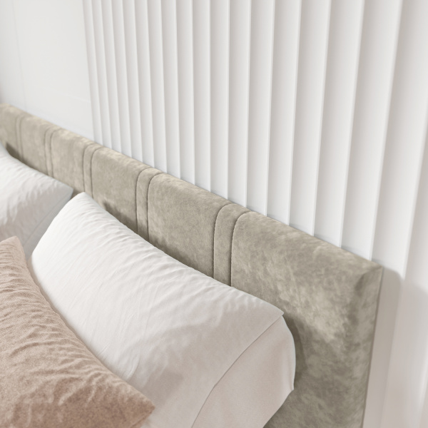 Кровать Ника 1600*2000 + основание с ПМ Мокко