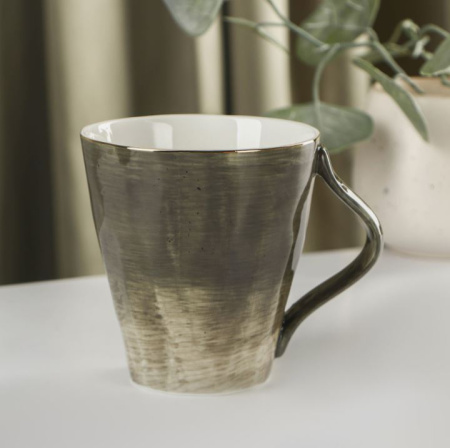 Кружка "Млечный путь" 350 мл, цвет серый   7435986