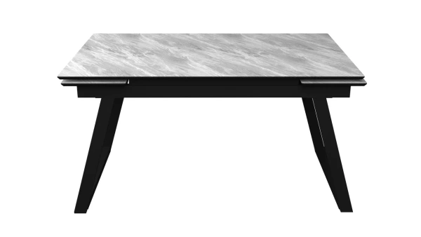 Стол Луис,1400(2000)*900, МДФ/Пластик Найт Стоун/Черный,опора Z 960-2(черный) Стол Луис,1400(2000)*900, МДФ/Пластик Найт Стоун/Черный,опора Z 960-2(черный)