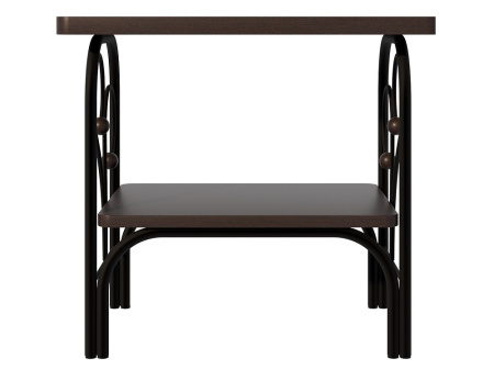 Тумба прикроватная Версаль ММД 202  черный/венге