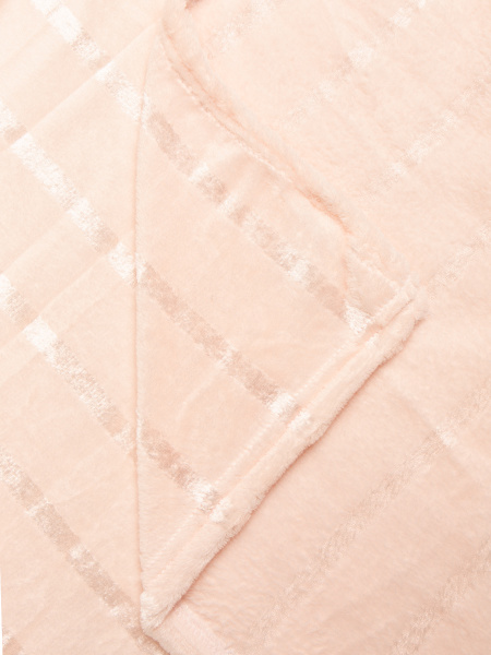 Плед Texrepublic фланель однотон страйп 150*200 94363 Плед Texrepublic фланель однотон страйп 150*200 94363