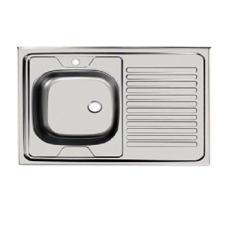 Мойка  STD800.600  0,5 мм левая