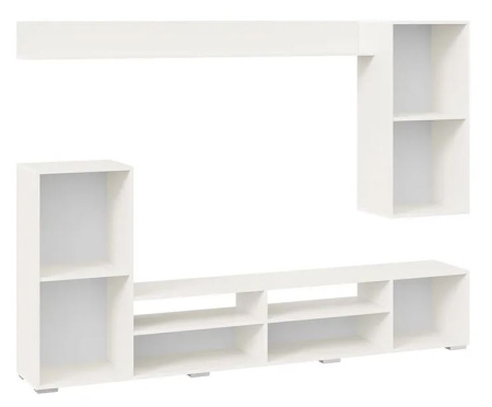 Моретти гостиная (Белый/Белый глянец)