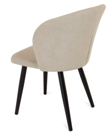 Стул Коко, Т170 бежевый+нога 1R38 черный