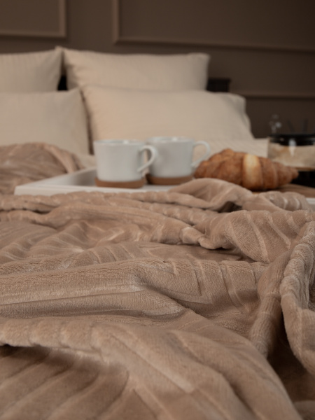 Плед Texrepublic фланель тиснение 1,5сп 93375 Плед Texrepublic фланель тиснение 1,5сп 93375