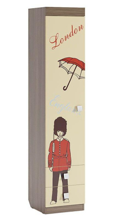 Челси Шкаф комбинир.с ящ.1-створчатый