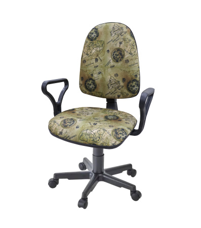 Кресло Престиж Самба Коричневая карта