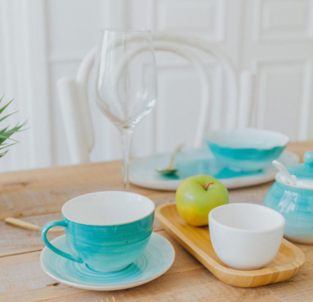 Чайная пара "Млечный путь" 220 мл