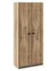 Пилигрим Шкаф для одежды ТД-276.07.22 (Дуб Каньон светлый, Фон серый)