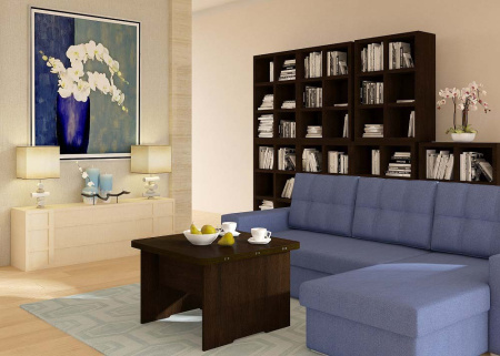 Стол Дебют 5 СТТ 105 темный венге/ГЗМИ