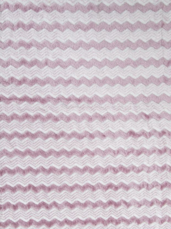 Плед Texrepublic фланель жаккард двухцветный .Евро 2578