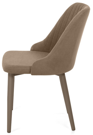 Стул Даниэлла, Т173 (капучино) + нога1R38 (Мокко)