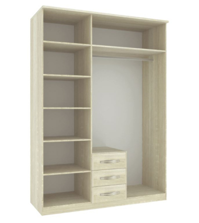 Шкаф 3-х дверный для одежды Диана 