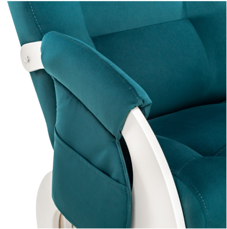 Кресло для кормления Milli Ария с карманами (молочный дуб/ткань V 20)