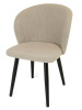 Стул Коко, Т170 бежевый+нога 1R38 черный