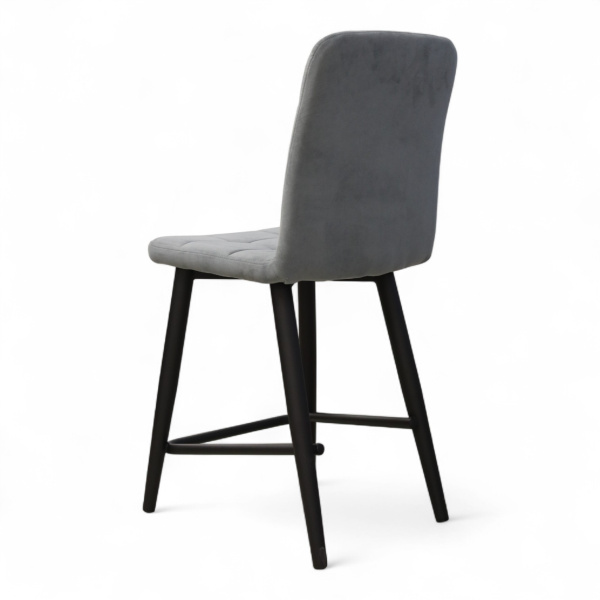 Стул Абсент NEW ПОЛУБАРНЫЙ , Т177 Графит +нога 1R38 Bh500 полубарный мини черный Стул Абсент NEW ПОЛУБАРНЫЙ , Т177 Графит +нога 1R38 Bh500 полубарный мини черный