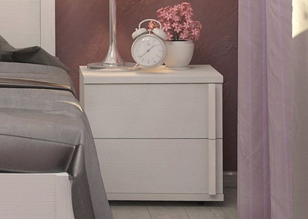 Тумба прикроватная 6 "Bauhaus" Бодега светлый