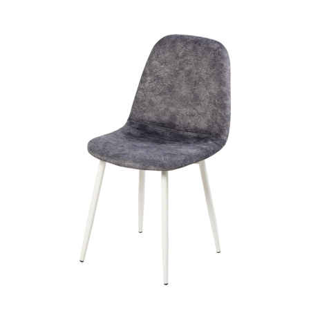 Стул Кайро Серый/Черный матовый