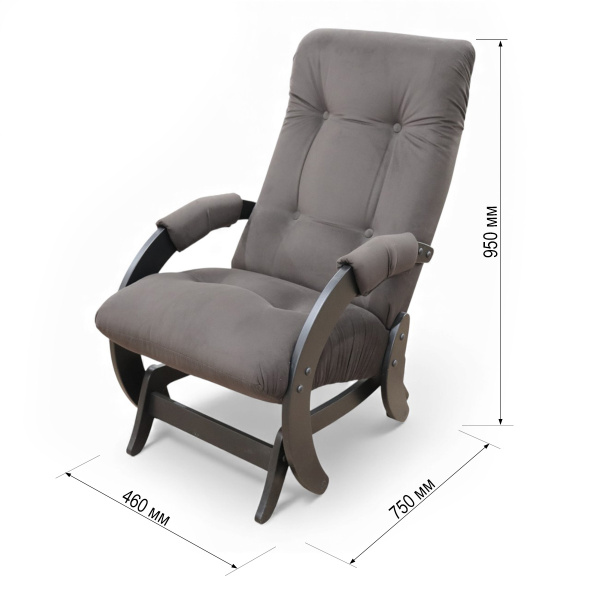 Кресло-качалка гляйдер Dondolo, Модель 68