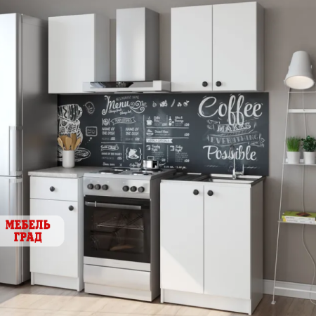 НИКА Кух.гарнитур 1 L Белый 