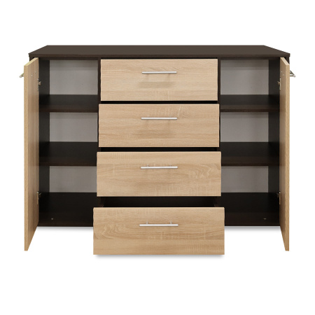 Комод БН-174-02 (1200) дуб венге/дуб сонома