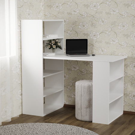 Стол письменный БН-06-04 Супер Белый