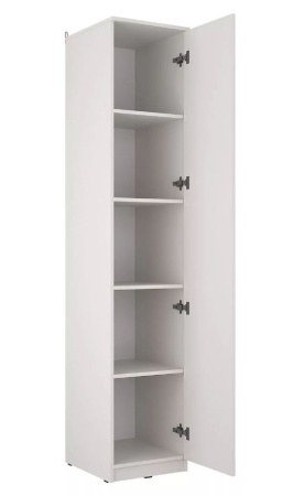 СИТИ Прихожая Шкаф ШР-1 Сити  Белый/Белый снег /