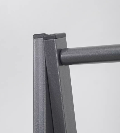 Вешалка гардеробная Алабама 22, чикаго бетон/Графит