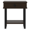 Тумба прикроватная Грета ММД 205 черный/венге Тумба прикроватная Грета ММД 205 черный/венге