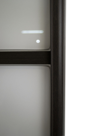 Дверь комбинир(600) для Шкафа Купе БН-61стекло бел/венг