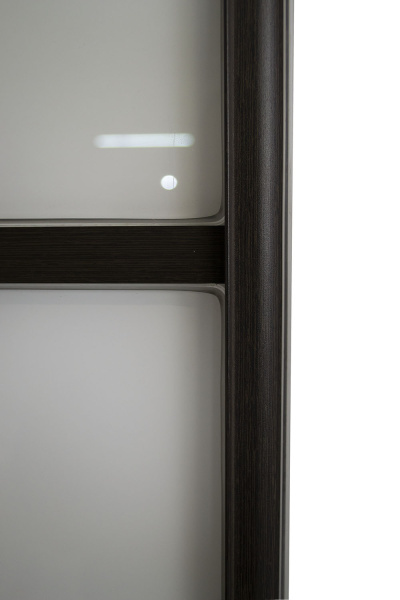 Дверь комбинир(600) для Шкафа Купе БН-61стекло бел/венг