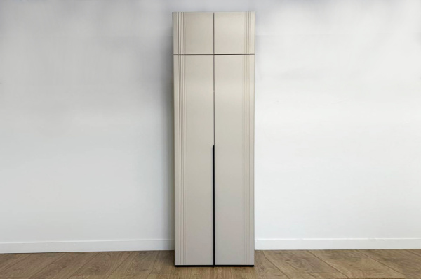 Катрин Шкаф 2дв. комбиниров. 104.01/Кашемир/фрапучино матовый Катрин Шкаф 2дв. комбиниров. 104.01/Кашемир/фрапучино матовый