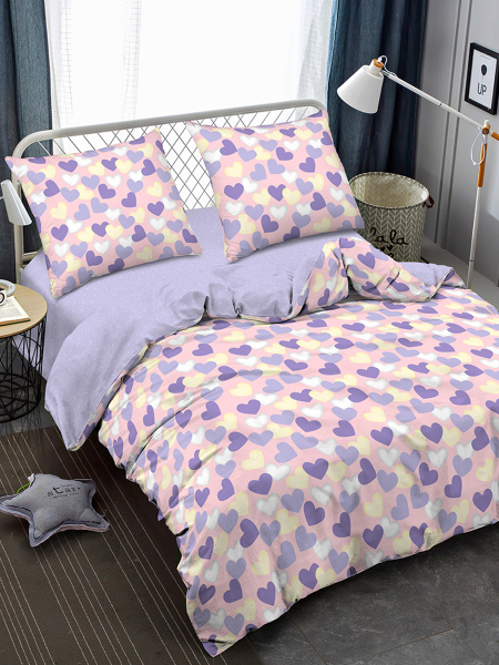 КПБ Amore Mio eco cottone печатный 1,5 спальный 43276